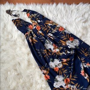 Tropical Print Maxi